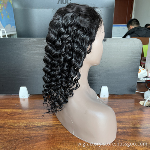 wholesale lace wig human hair wigs 100 human hair vendors, cuticle aligned hair curly lace closure wig